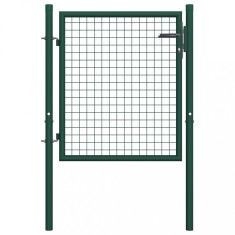 Gossi poarta de gard, verde, 100 x 75 cm, otel