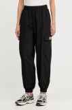EA7 Emporio Armani pantaloni de trening culoarea negru, uni, AF16217.7W000410