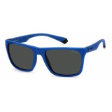 Ochelari de Soare Unisex Polaroid PLD-2141-S-DOF &oslash; 57 mm, Plastic, Galben