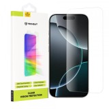 Folie de protectie Ecran Techsuit Clear Vision pentru Apple iPhone 16 Pro, Sticla Securizata, Full Glue