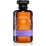 Apivita Caring Lavender Shower Gel for Sensitive Skin gel de duș mătăsos pentru piele sensibila 250 ml