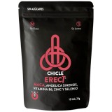 Gumă de mestecat WUG Chicle Erect, pentru erecții puternice și testosteron, cu maca, vitamina B6, zinc și seleniu, fără zahăr, 10 buc