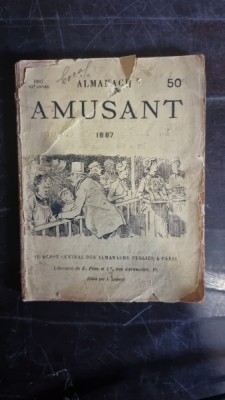 Amanach Amusant 1887 foto