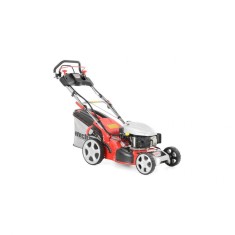 Masina de tuns iarba HECHT 5484 SXE 5in1, motor termic, capacitate cilindrica 135 CC, putere 5 CP, latime de lucru 46 cm, cu autopropulsie
