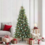 vidaXL Brad de Crăciun artificial cu ramuri articulare Verde 180 cm 3397422
