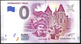 !!! 0 EURO SOUVENIR - SLOVACIA , KEZMARSKY , CASTELUL - 2019.2 - UNC