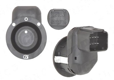 Buton reglare oglinzi, comutator Renault Kangoo (W), 01.2008-03.2013; Kangoo (W), 03.2013-, Megane 2; ZOE, Clio 3 foto