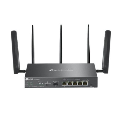 Router 4G+, Wi-Fi 6, AX3000, Nano SIM, 1 x SFP Gigabit, 5 x RJ45 Gigabit - TP-Link Omada ER706W-4G foto