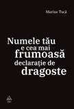 Numele tău e cea mai frumoasă declarație de dragoste - Paperback brosat - Marius Tucă - Art