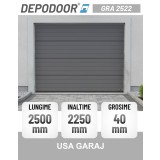 Usa garaj DEPODOOR GRA 2522 GRI ANTRACIT
