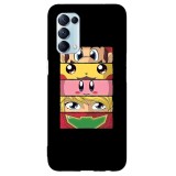 Husa compatibila cu Oppo Reno 4 Lite model All eyes on Nintendo, Silicon, TPU, Viceversa, Transparent, Carcasa