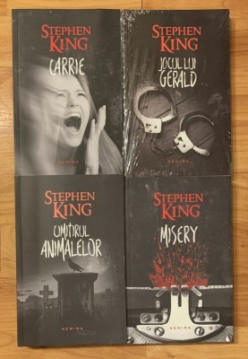Set 4 carti de Stephen King foto