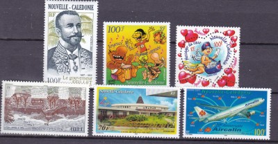 Noua Caledonie 2002-2004 lot de timbre MNH foto