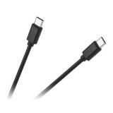 CABLU USB 2.0 TIP C TATA - TIP C TATA NEGRU 1M