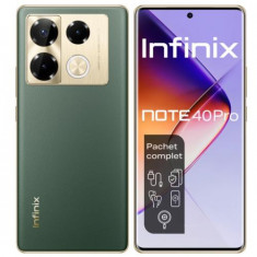 Telefon Mobil Infinix Note 40 Pro 4G, Procesor Mediatek Helio G99 Ultimate, AMOLED 6.78inch, 12GB RAM, 256GB Flash, Camera Tripla 108 + 2 + 2 MP, Wi-F