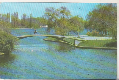 bnk cp Bucuresti - Lacul Herastrau - circulata foto