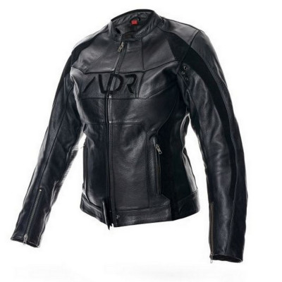 Geaca moto piele dame Adrenaline Spirit Lady, negru, marime L foto