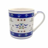 Cana din portelan, albastra, 325 ml, MB478