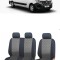 Set huse scaune din piele alcantara Renault Master 2+1 (2000-2014)