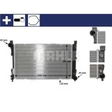Mahle Radiator, racire motor Behr