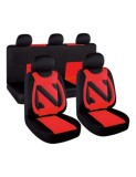 Set Huse Scaun Nero Rosu, Umbrella