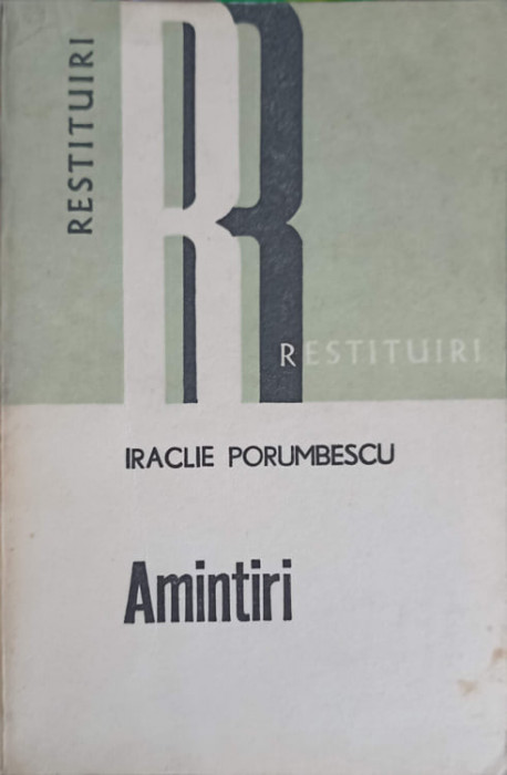 AMINTIRI-IRACLIE PORUMBESCU