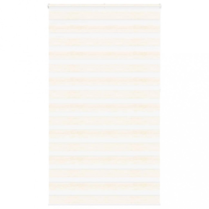 Jaluzea tip zebra 130x230 cm lățime țesătură 125,9 cm poliester