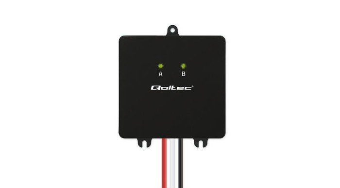 Echilibrator de tensiune Qoltec pentru baterii de 24V 2 x 12V | 5A | LiFePO4 AGM GEL