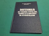 DICȚIONAR DE TERMENI POPULARI, TEHNICI ȘI ȘTIINȚIFICI &Icirc;N FITOPATOLOGIE /1983 *25