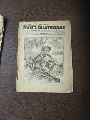 Ziarul Calatoriilor si al intamplarilor de pe mare si uscat - nr. 604/1908 foto