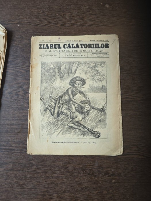 Ziarul Calatoriilor si al intamplarilor de pe mare si uscat - nr. 604/1908