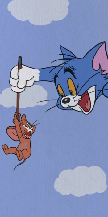 Husa Personalizata SAMSUNG Galaxy S6 Edge Tom and Jerry 1