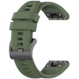 Curea smartwatch pentru instinct 2s/2s solar/approach s70 42mm/forerunner 220/230/235/630/735, 20mm, siliconica, dark green