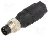 Conector M8, 4 pini, clasa etanseitate IP65, IP67, LAPP - 22260044 foto