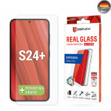 Cumpara ieftin Folie pentru Samsung Galaxy S24 Plus, Displex Real Glass + Case, Clear