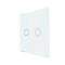 Panou Intrerupator Dublu cu Touch Din Sticla LUXION SmartElectro IntelligentHouse