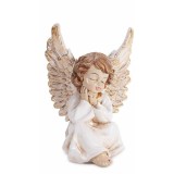Figurina Inger polirasina alba maro cm 9,5 x 8,5 x 16 H