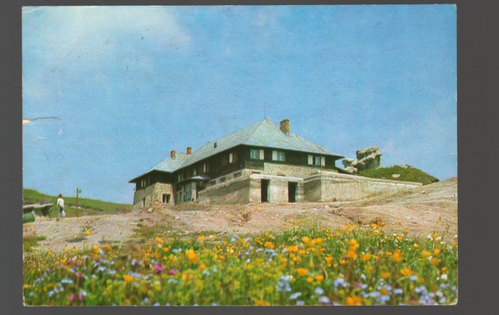 CPIB 17788 CARTE POSTALA - MUNTII BUCEGI. CABANA &quot;BABELE&quot;
