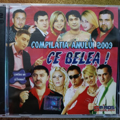 Dublu CD cu muzică de petrecere și manele în folie, Compilația anului 2009 ,l