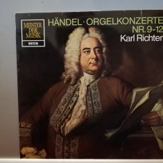 Handel – Organ Concertos no 9-12 (1965/Decca/RFG) - Vinil/Vinyl/NM+