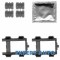 Set accesorii etrier frana fata Volkswagen VW LT 40-55 I platou / sasiu (293-909) 1975-1996
