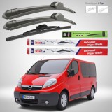 Cumpara ieftin Ștergătoare Opel Vivaro Bus L1H1 (2006&ndash;2014) Flat | Set Complet &ndash; TeamCar&reg;