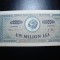 ROMANIA 1.000.000 LEI 1947 XF