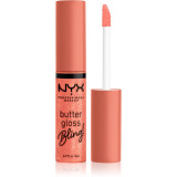 NYX Professional Makeup Butter Gloss Bling lip gloss strălucitor culoare 02 Dripped Out 8 ml