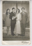 M1 A 35 - FOTO - Fotografie foarte veche - poza de nunta - anii 1960