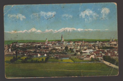 CPIB 20990 CARTE POSTALA - SIBIU, 1927 foto