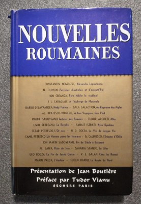 Nouvelles roumaines (pref. Jean Boutiere, Tudor Vianu; Seghers, 1962) foto