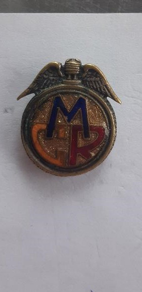 INSIGNA &quot;MOTOR CLUB ROMAN&quot; 1936