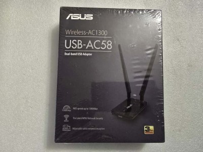 Adaptor Wireless ASUS USB-AC58, AC1300, Dual-band, USB 3.0 - sigilat foto