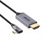 Cablu USB Type C 90grade - HDMI 1.8m Choetech XCH-1803